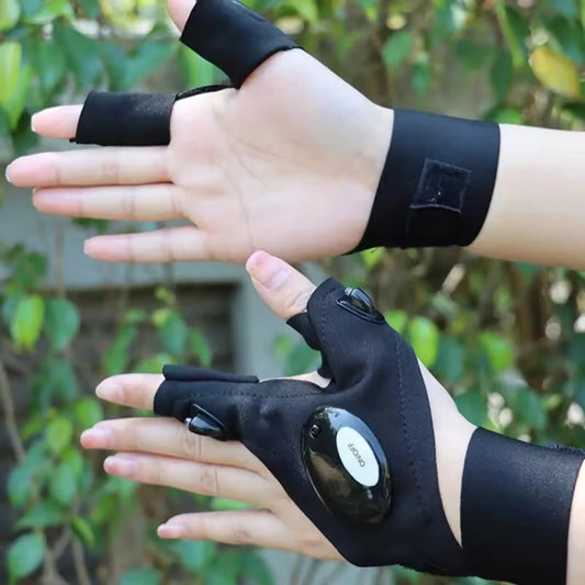 Guantes LED con Luz Incorporada – Ilumina y Trabaja con Manos Libres