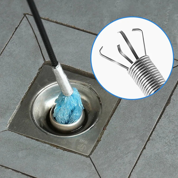 2X1 "SONDA DESTAPA CAÑERIA🚫 90CM ¡Basta de malos olores y cañerias tapadas¡ ✅ algo que todos necesitamos en casa¡"